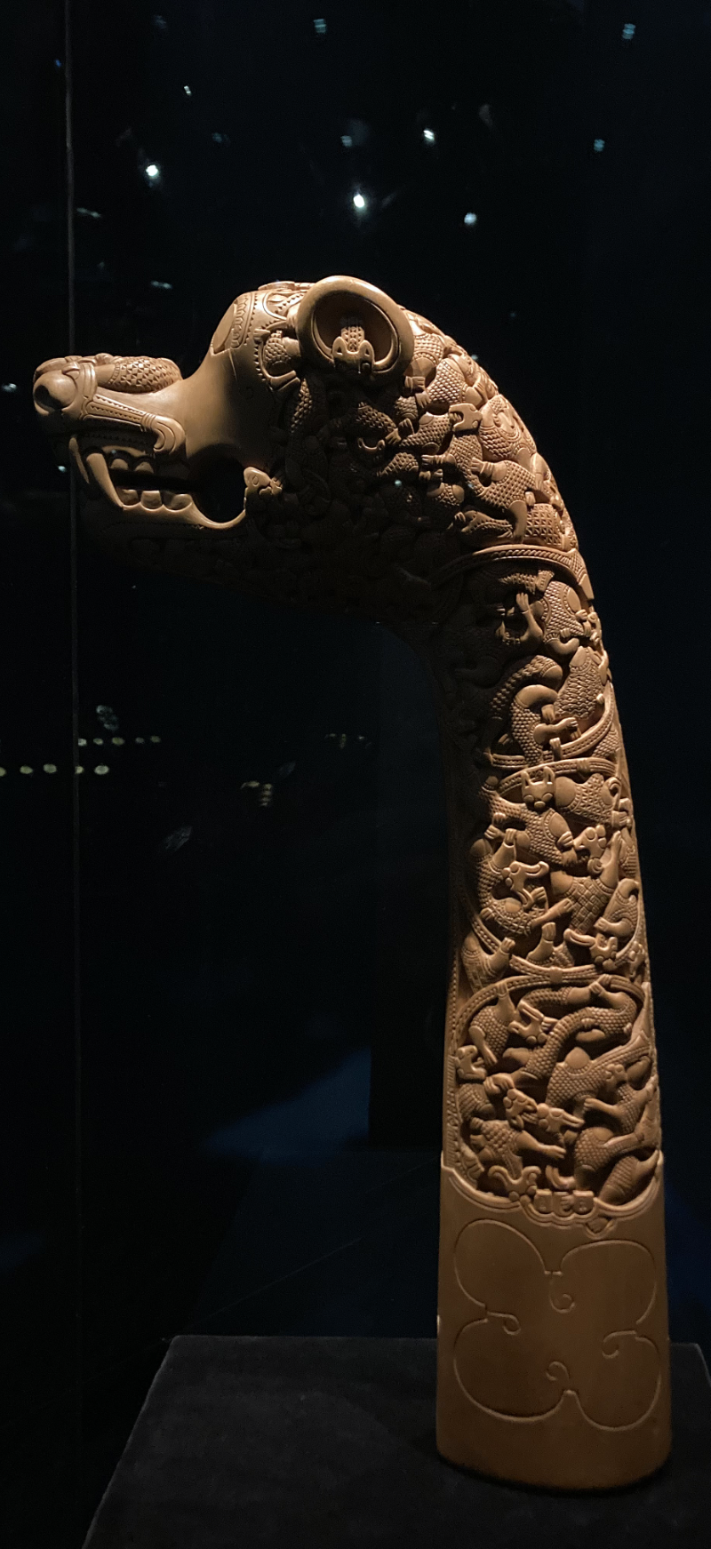Drachenkopf, Exponat aus dem Historisk Museum Oslo