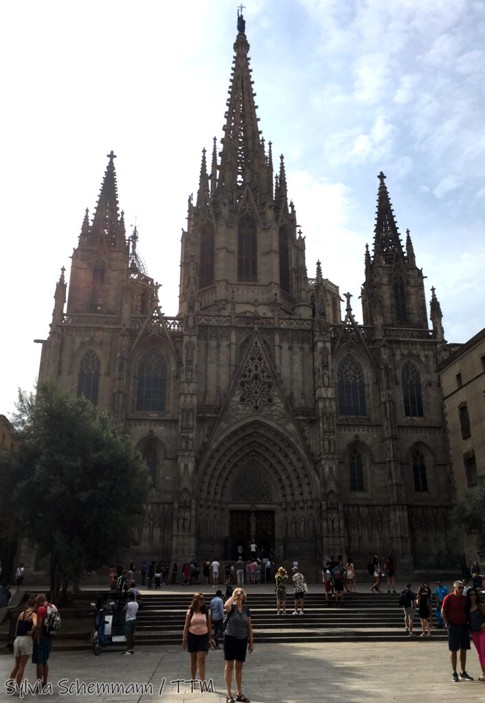 Die Kathedrale von Barcelona
