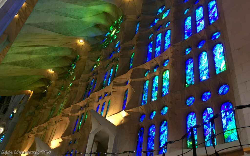 Die Fenster der Sagrada Familia
