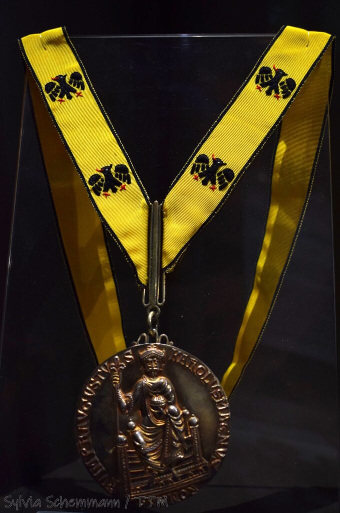 Karl der Große Aachen Karlspreis-Medaille