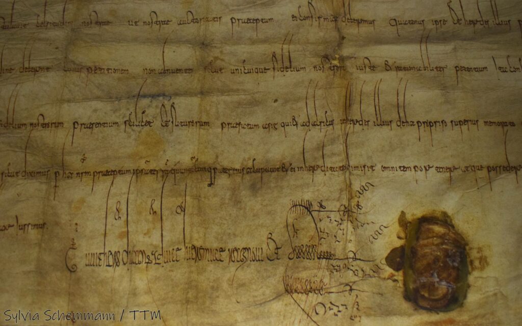 Karl der Große Aachen Urkunde