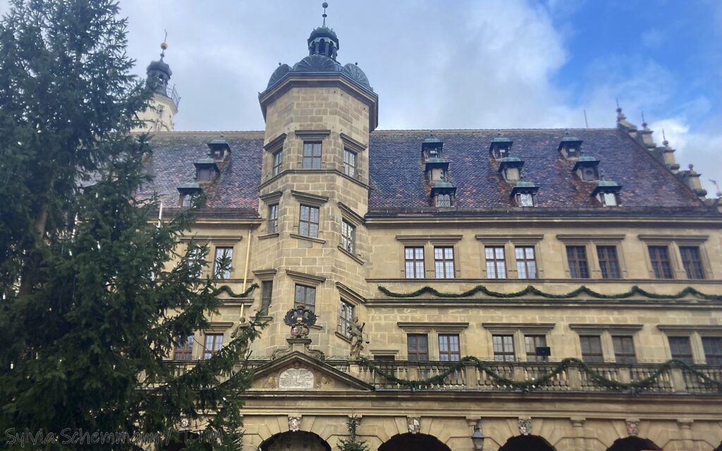 Das Rathaus in Rothenburg ob der Tauber